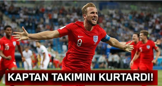 İngiltere Tunus maçında Kane'nin golleri nefes kesti