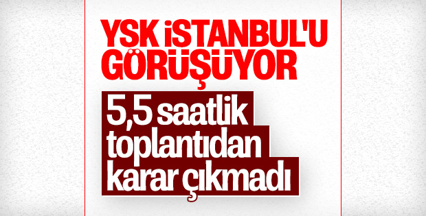 YSK İstanbul seçimlerini iptal edecek mi?
