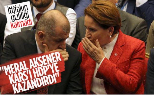 Ümit Özdağ: Kars'ı HDP'ye İYİ Parti kazandırdı