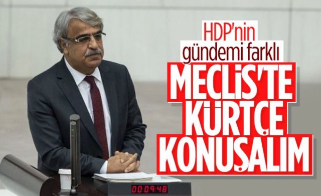 HDP'li Mithat Sancar'dan Mecliste Kürtçe konuşulması talebi
