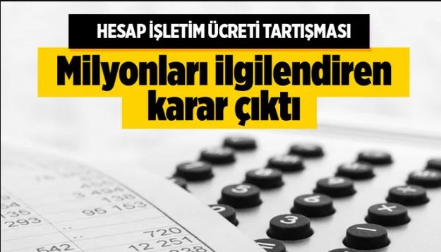 Hesap İşletim Ücreti alınması yasal mı?