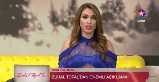 Zuhal Topal Deniz'i neden kovdu! Stüdyoda soğuk duş!