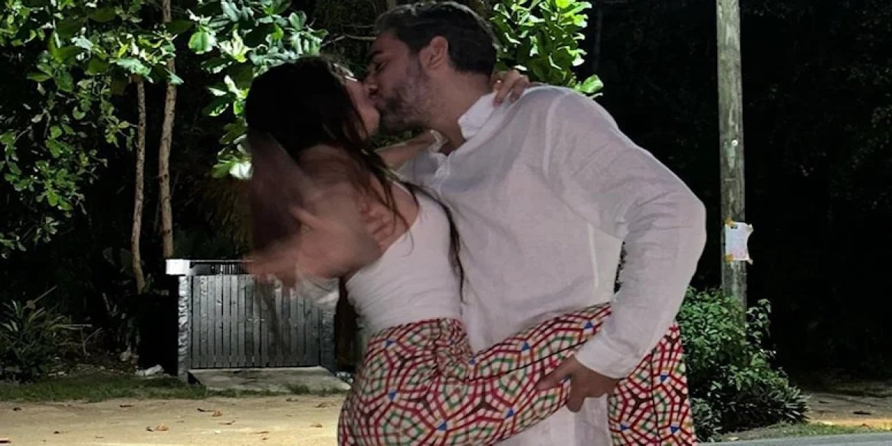 Neslihan Atagül ve Kadir Doğulu'dan Romantik Paylaşımlar