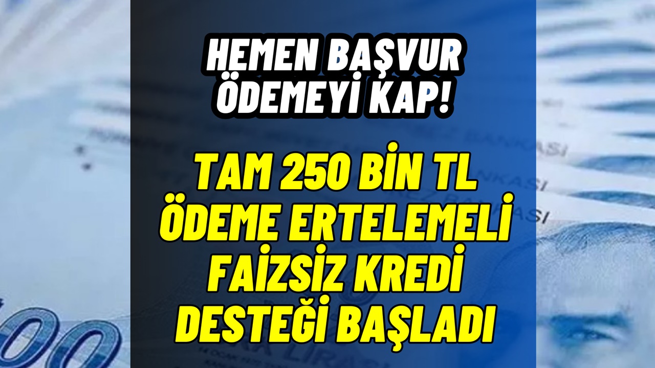 Mükemmel fırsat geldi: Bankamatik kartı ile anında 250.000 TL nakit desteği