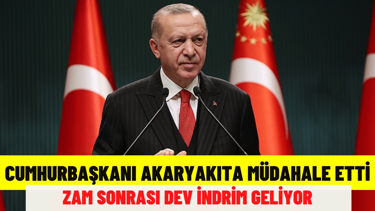 Akaryakıta zam sonrası Cumhurbaşkanı talimatı ile DEV indirim geliyor