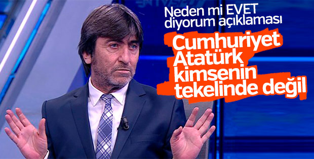 Rıdvan Dilmen neden evet dediğini açıkladı