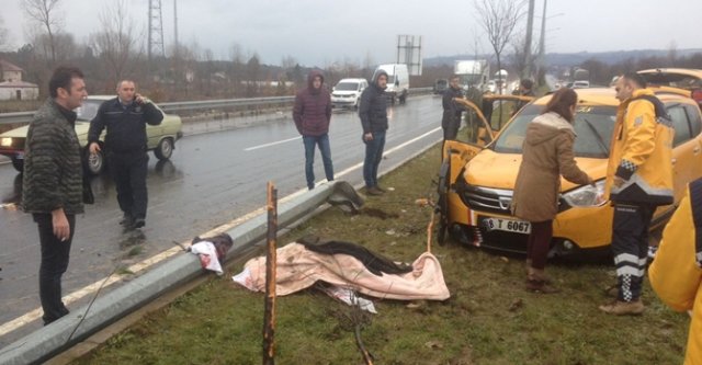 Ordu'da trafik kazası: Elif Kefal yaşamını yitirdi