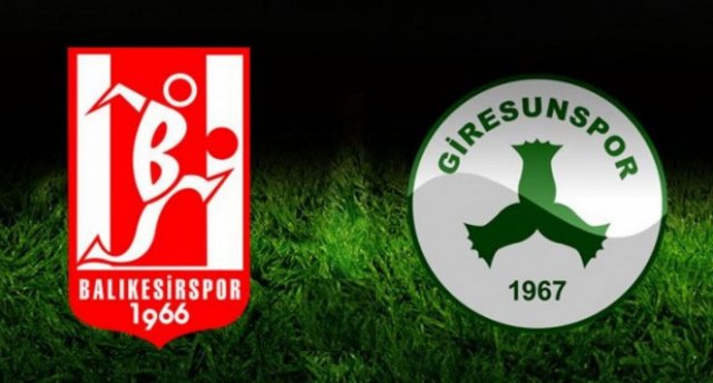 Balıkesirspor Giresunspor maç sonucu (27 Ocak)