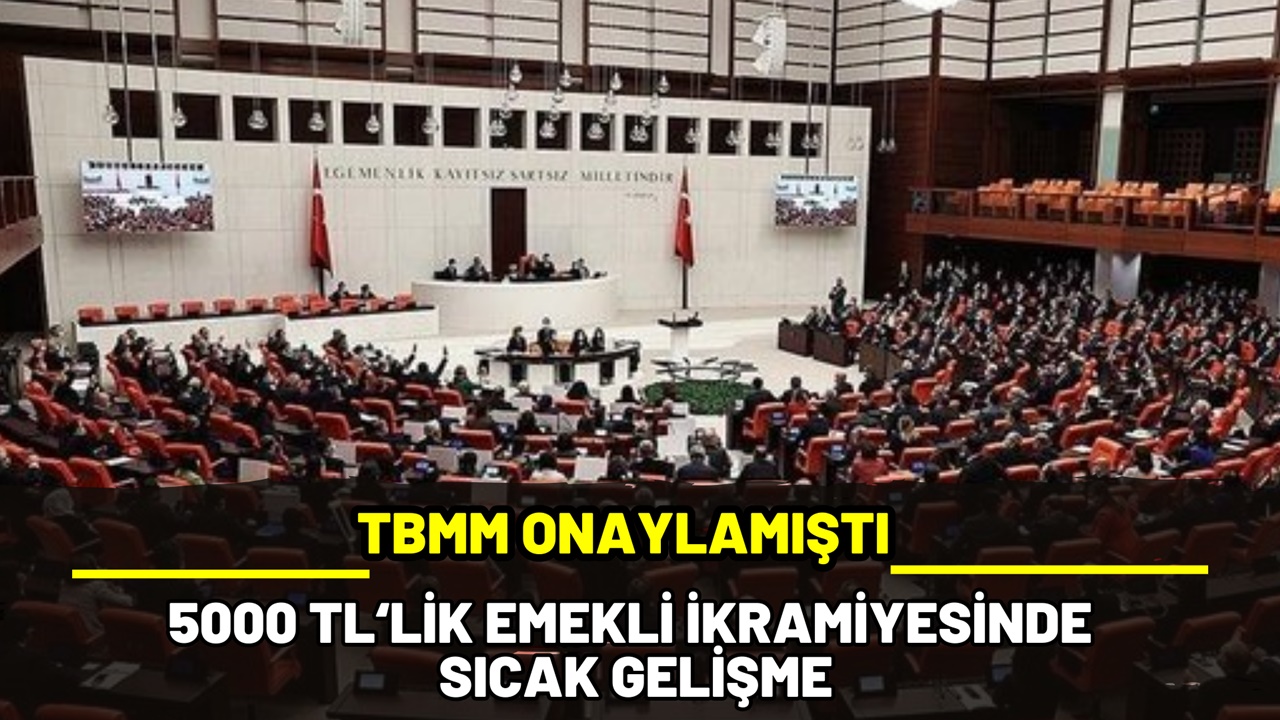 TBMM’den geçmişti! 5000 TL'lik ikramiyede sıcak gelişmeler var