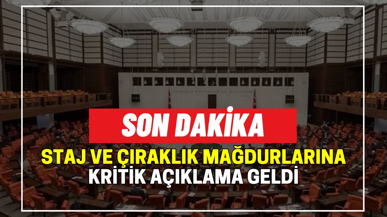 Staj ve çıraklık sigortası mağdurları için kritik gelişme! Emeklilik tarihi belli oldu