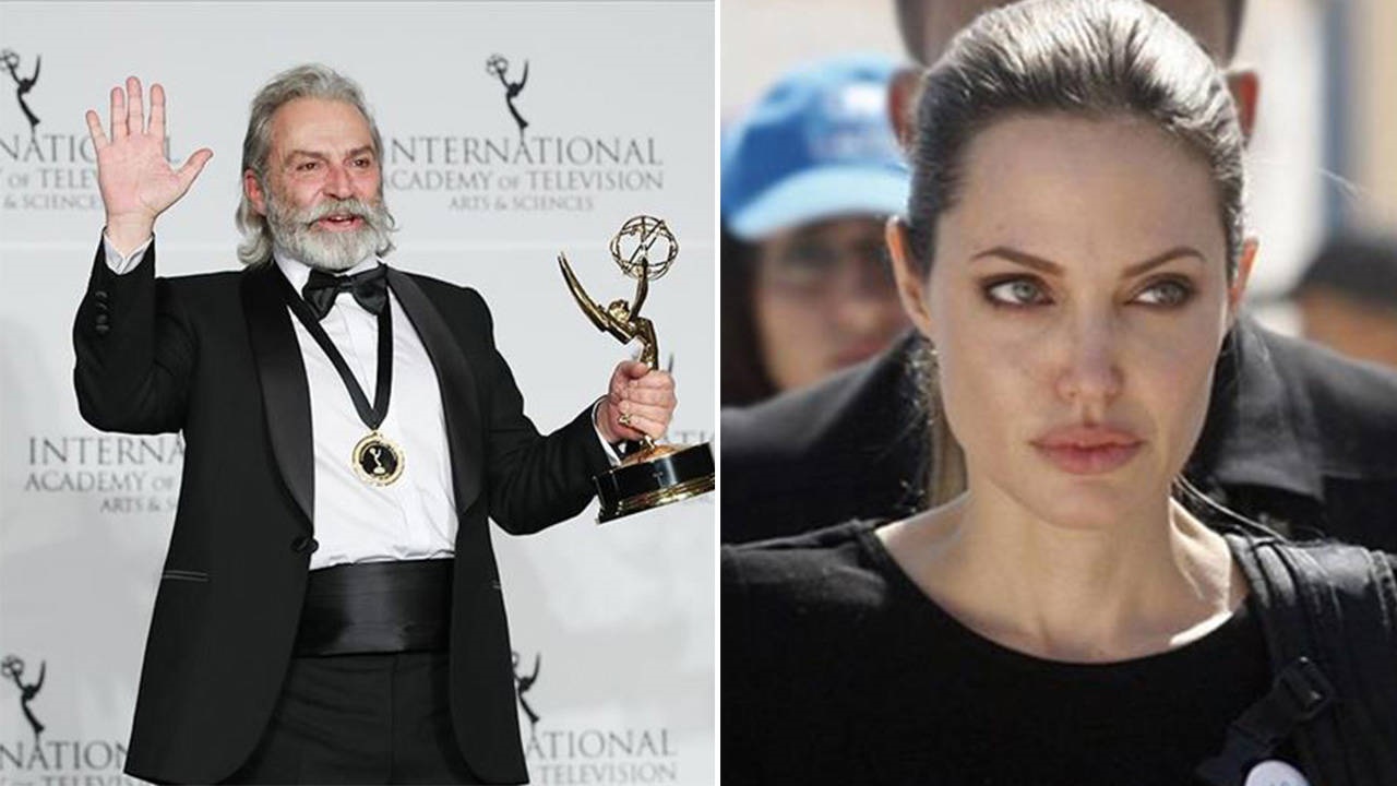 Haluk Bilginer ile Angelina Jolie’den ilk kare geldi