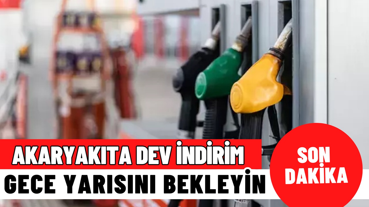 Depoları fullemek için gece yarısını bekleyin! 00.00’da DEV akaryakıt indirimi geliyor