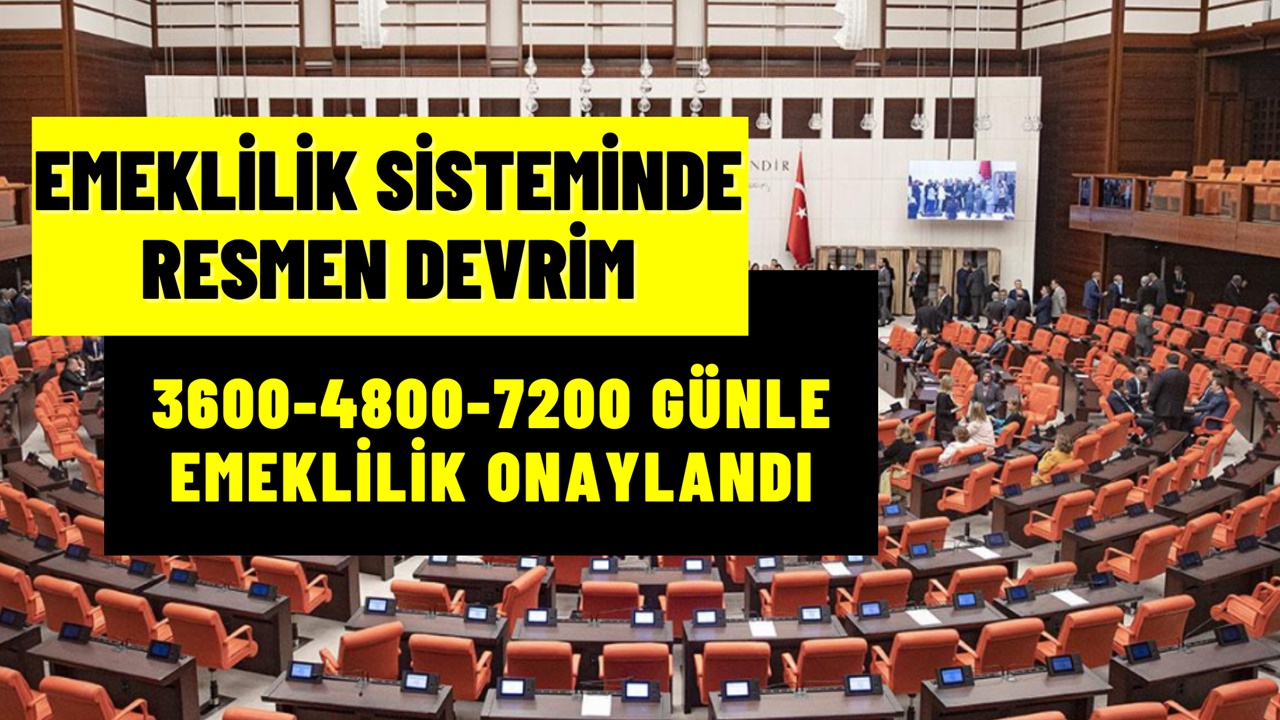 Prim günü 3600-4800-7200 olanlar emekli olacak! Emeklilik sisteminde büyük devrim geliyor