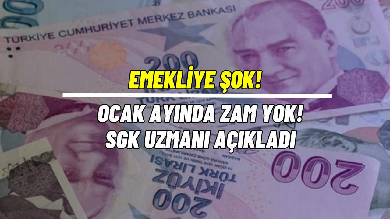 15 milyon emekliye Ocak zammı şoku! SGK Uzmanı açıkladı: Zam gelmeyecek