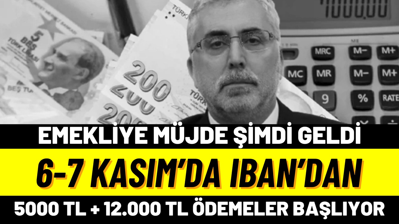 4A 4B 4C emeklisine 7-8 Kasım'da ek ödemeler yatacak! 5000 TL'ye ek 12.000 TL karşılıksız verilecek