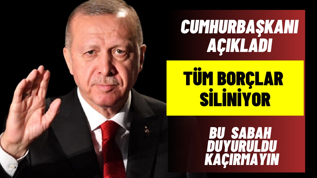 Cumhurbaşkanı müjdeledi! Borcu olanlara devlet destekli borç kapatma kredisi geliyor