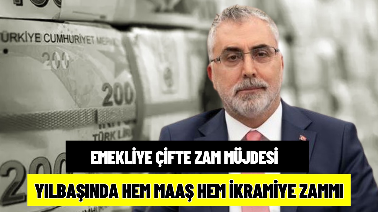 Emekliye çifte zam müjdesi! Yılbaşında hem maaş zammı hem de ikramiye zammı geliyor