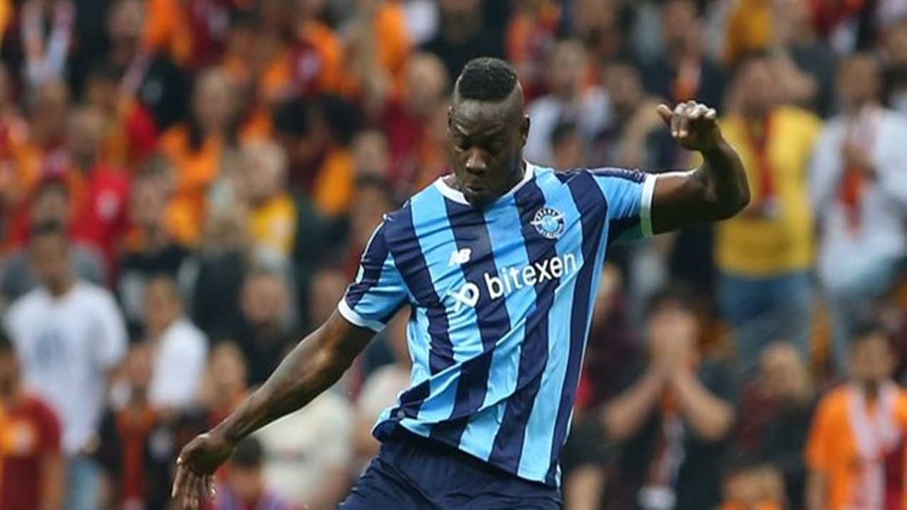 Adana Demirspor’u yıkan haber! Mario Balotelli aylarca yok