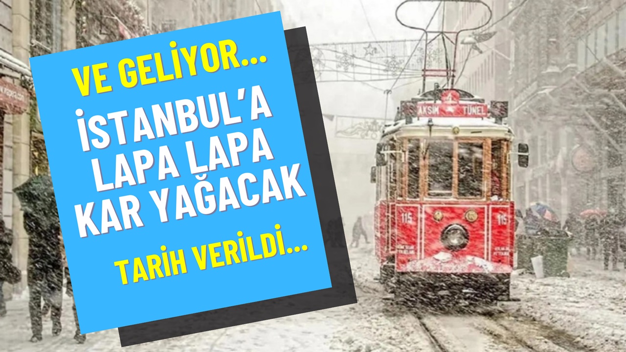 İstanbul'a kar tarihi belli oldu! Ocak ve Şubat’ta lapa lapa kar yağacak