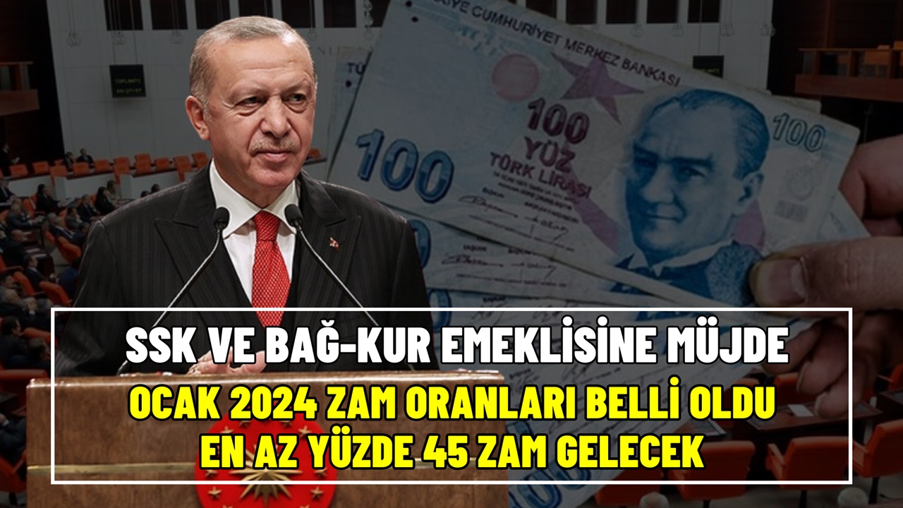 7600-8100-9000 TL maaş alan SSK ve Bağ-Kur emeklisi bayram edecek! En az yüzde 45 maaş zammı