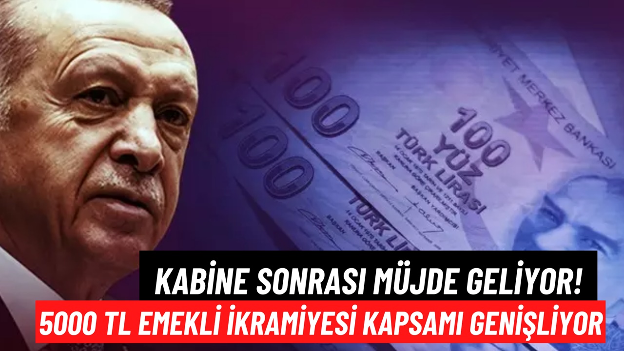 5000 TL emekli ikramiyesi yeni gelişme! Cumhurbaşkanı açıkladı