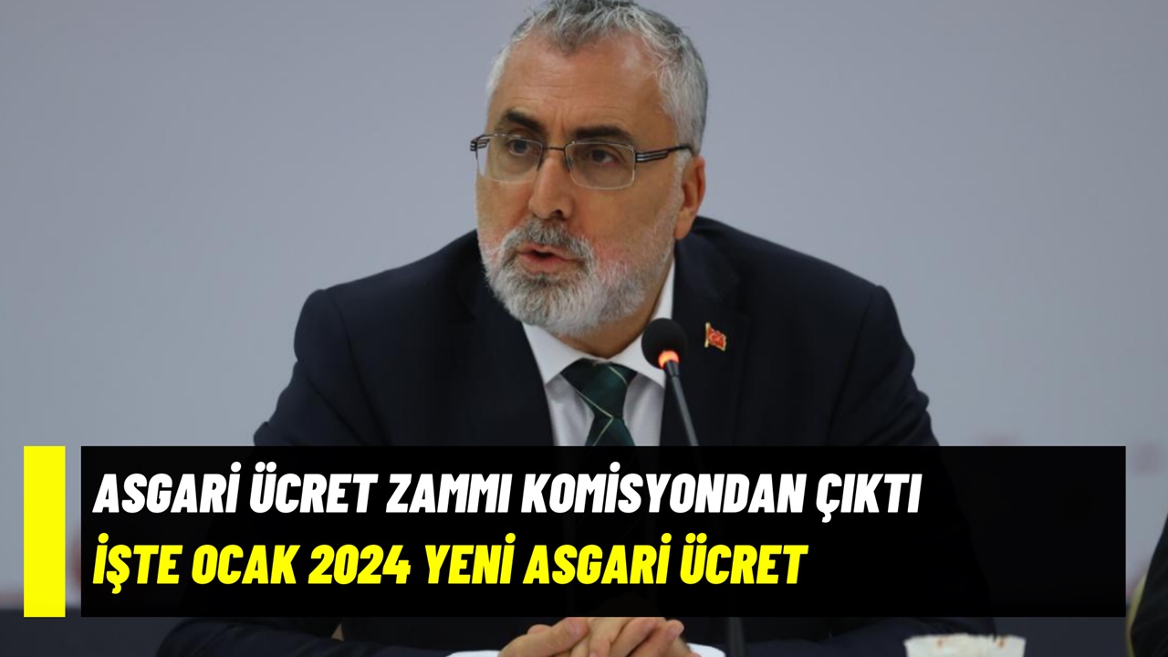 2024 Asgari ücret zammı komisyondan çıktı! Yeni rakamı duyan asgari ücretliler sevinçten uçacak