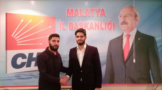 Okan Aladağ CHP Malatya Gençlik Kolları Başkanı oldu