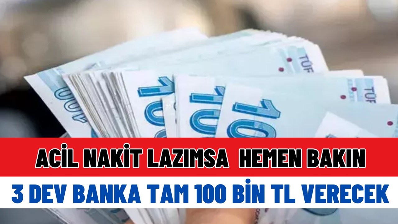 3 dev banka müjdeledi! SMS atana 100.000 TL'ye kadar nakit destek verilecek