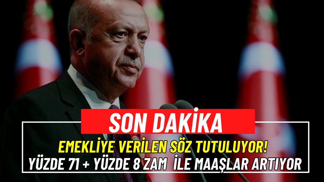 Emeklilere müjde! Yüzde 71’e ek yüzde 8'lik refah payı zammıyla maaşlara büyük artış