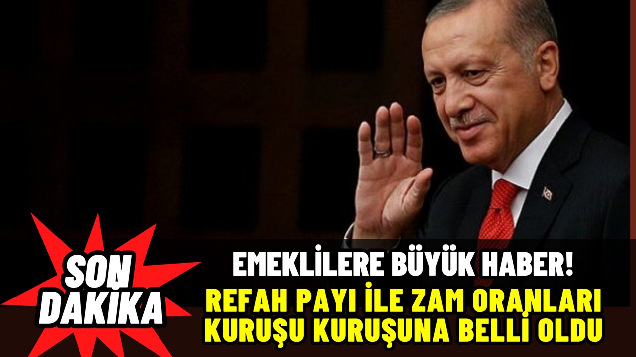 Refah payıyla KURUŞU KURUŞUNA hesaplandı! SSK, BAĞ-KUR, Tarım emeklilerine yüksek zam yolda