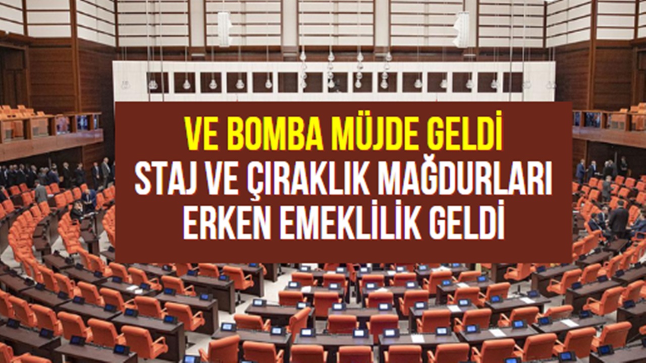 Staj ve çıraklık mağdurlarının umutları yeniden yeşerdi! Yeni yasa müjdesi geldi