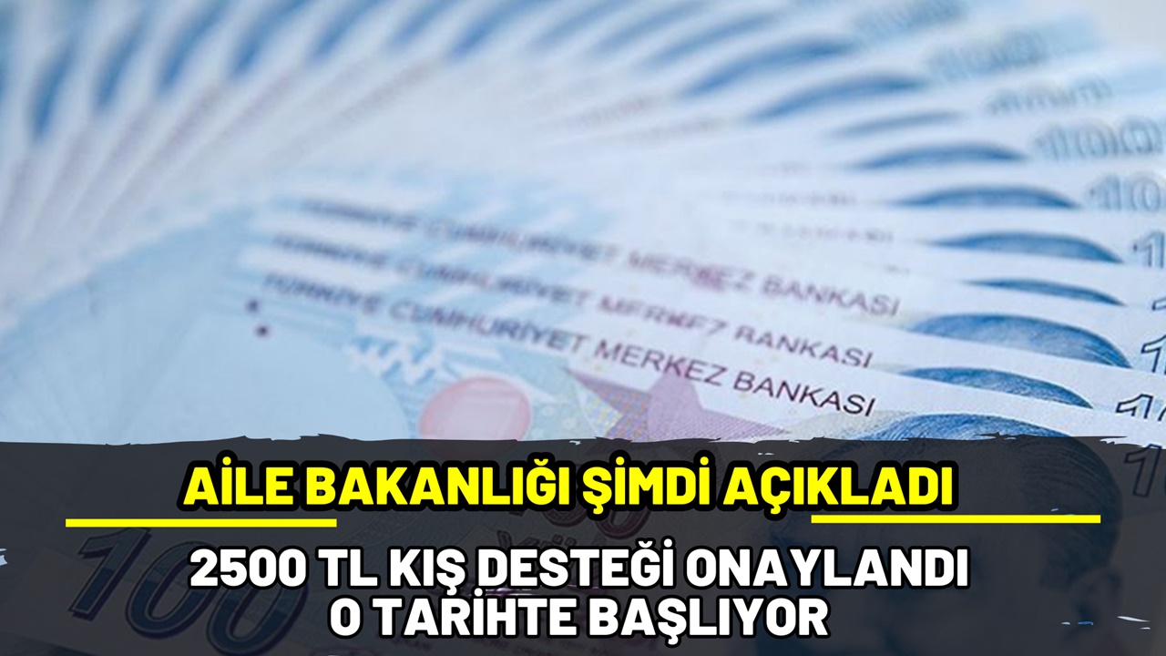 Para muslukları açıldı! PTT ve IBAN'dan hane başına 2500 TL kış desteği yatacak