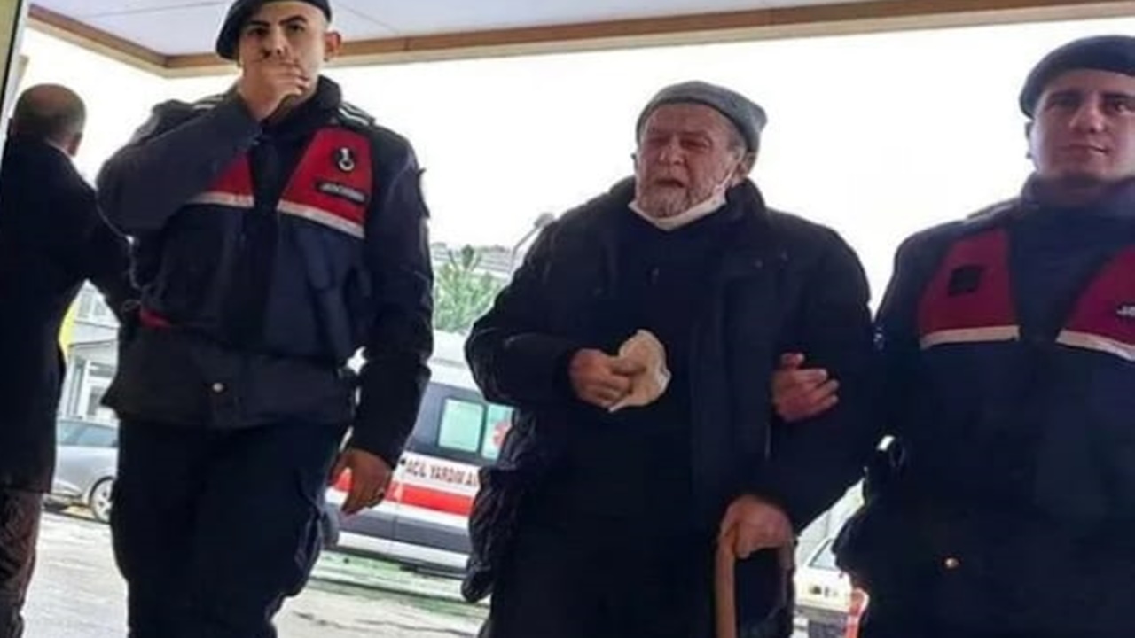 Nafaka nedeniyle tutuklanan 81 yaşındaki adam gözyaşları içinde cezaevine gitti