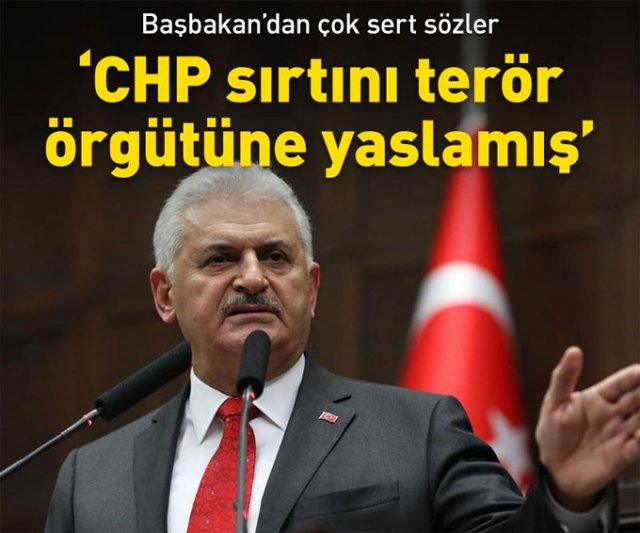 Başbakandan CHP'ye HDP'nin kayığı eleştirisi
