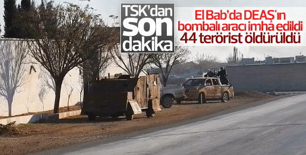 El-Bab'da 44 DEAŞ'lı terörist öldürüldü