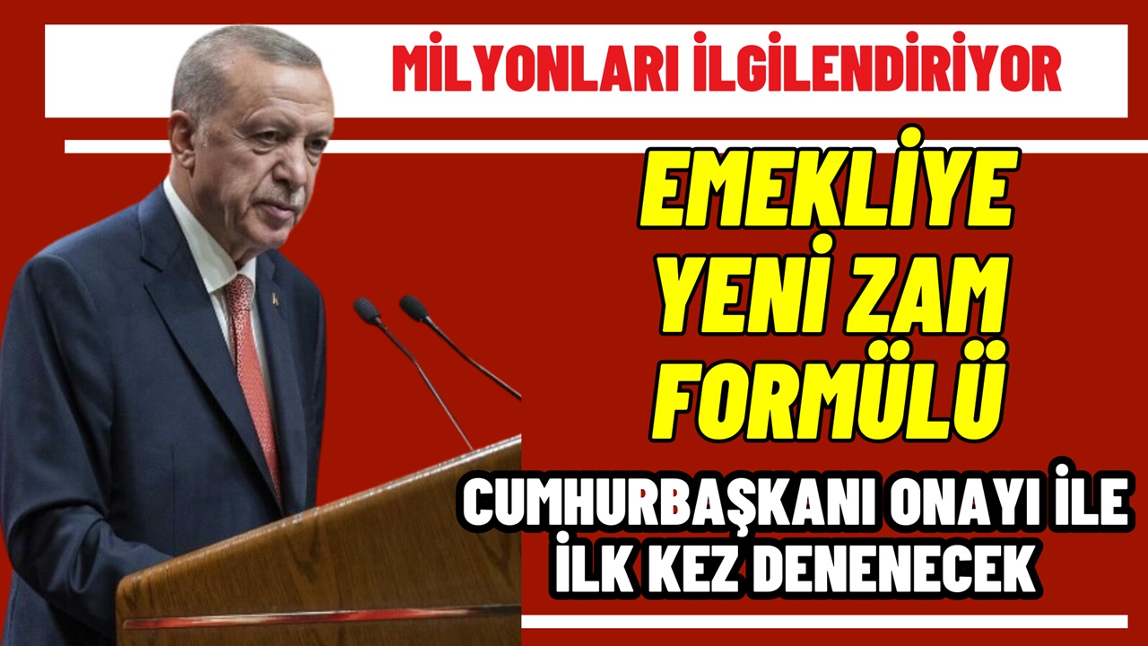 Emekliye yeni zam formülü! İlk kez denenecek yeni formülle maaşlar artacak