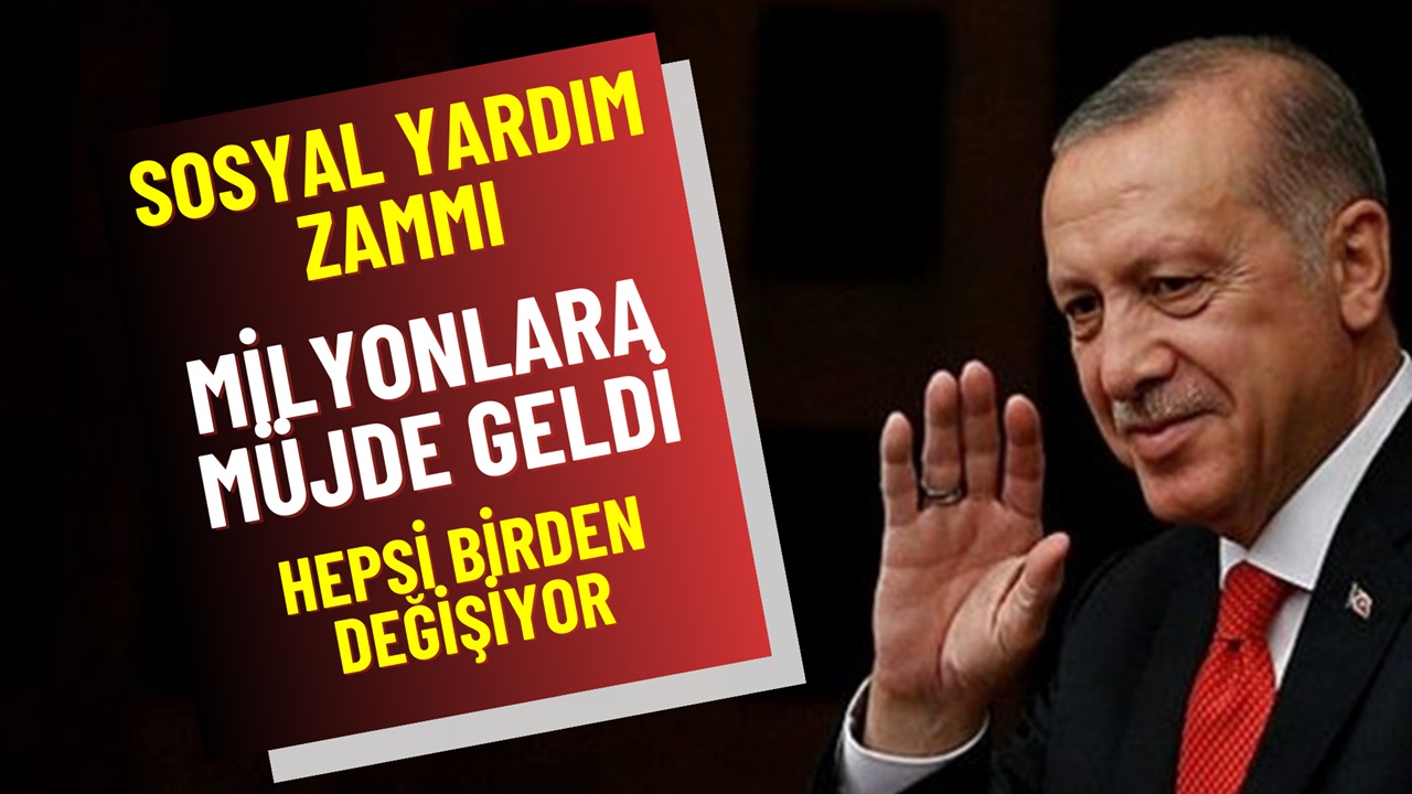 2024 yılı sosyal yardım paralarına DEV ZAM! Aile destek, SED, evde bakım, engelli, 65 yaş hepsi artıyor