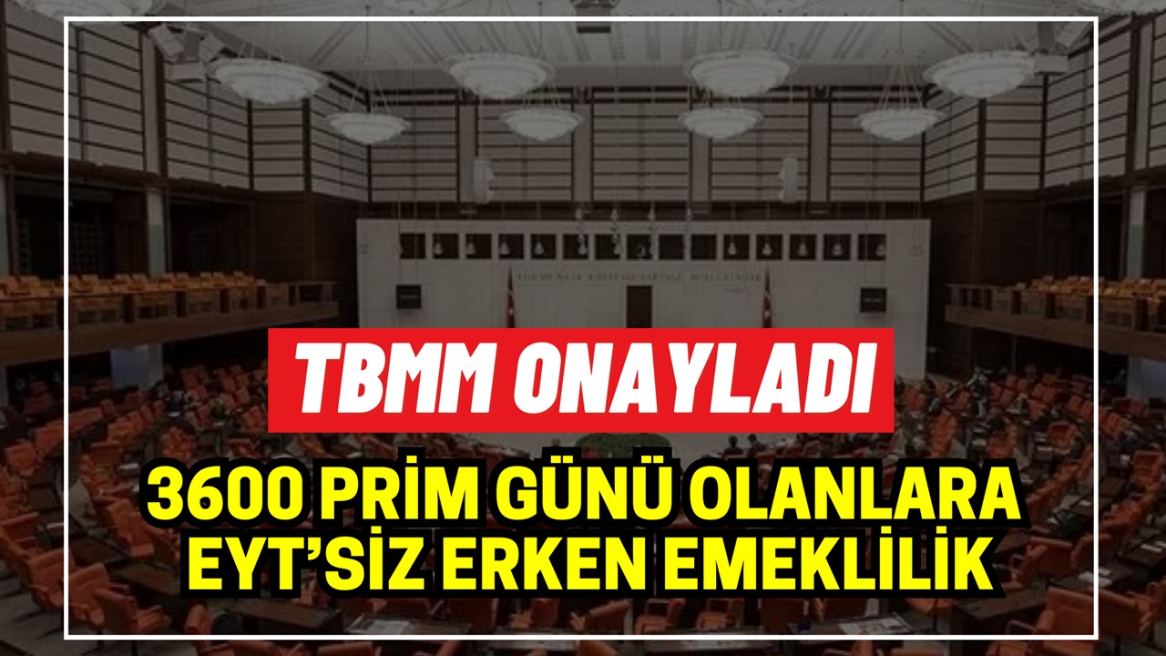 EYT'yi kaçıranlara 3600 prim günü ile erken emeklilik kapısı açıldı! Formüller belli