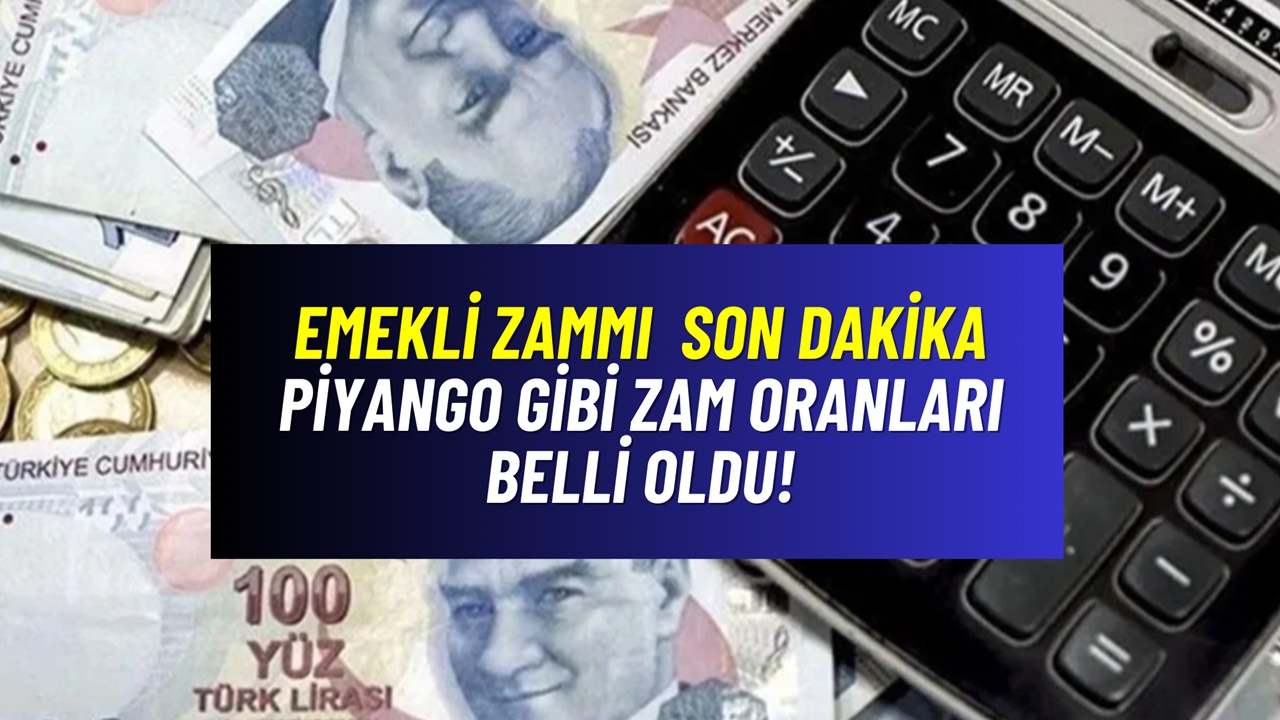 Emekli maaş zammı SON DAKİKA! En düşük ve en yüksek zam oranları resmen piyango gibi