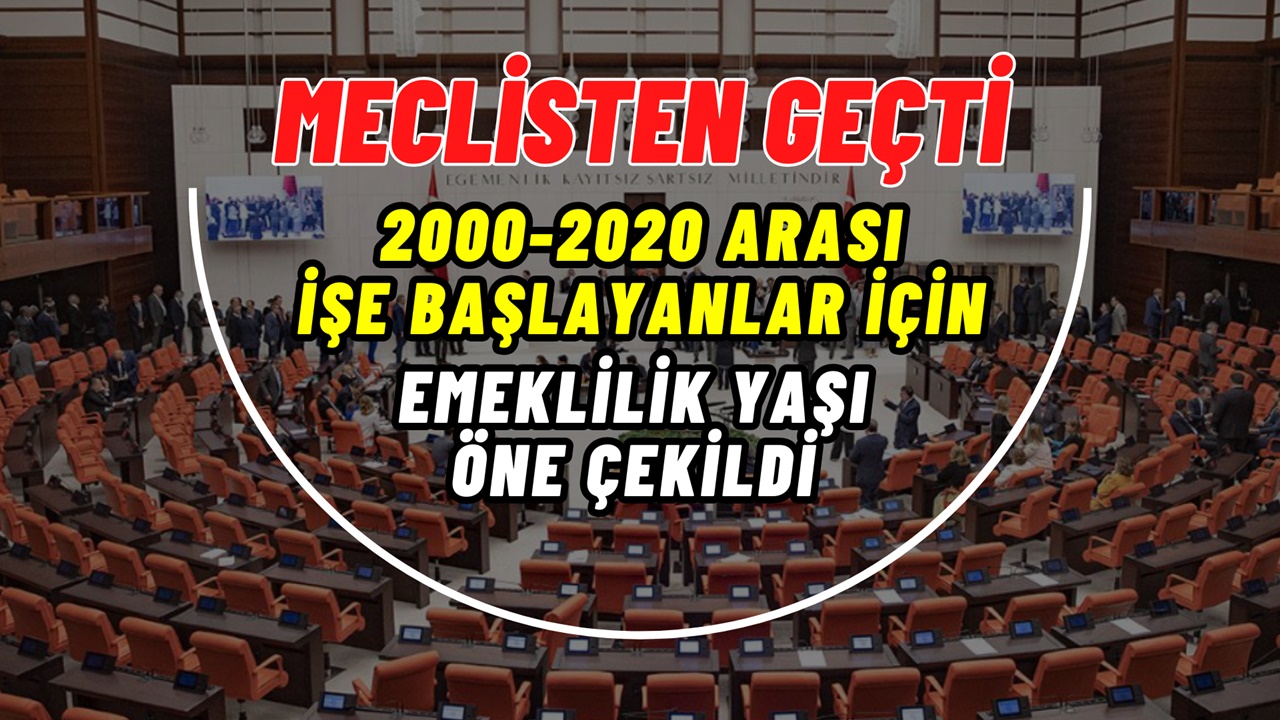 İşe başlama tarihi 2000 - 2020 arası olan çalışana müjde! Emeklilik yaşı düştü