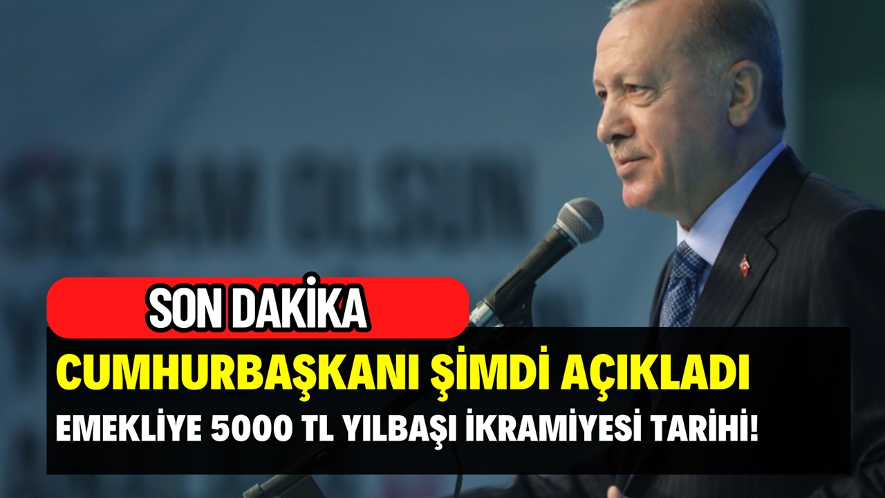 SON DAKİKA! Emekliye 5000 TL ikramiye tarihi şimdi açıklandı