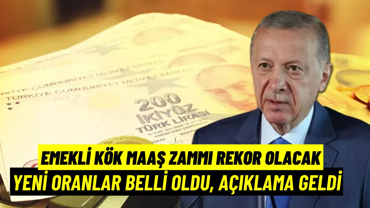 Emekli kök maaş zammı için mest eden oranlar! Lamı cimi yok, rekor zam geliyor