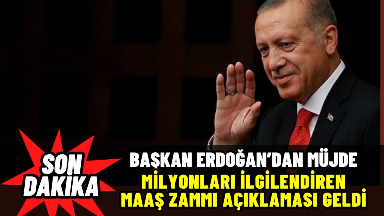 Başkan Erdoğan milyonlara müjde verdi! Asgari ücret, memur, emekli maaşı zammı netleşti