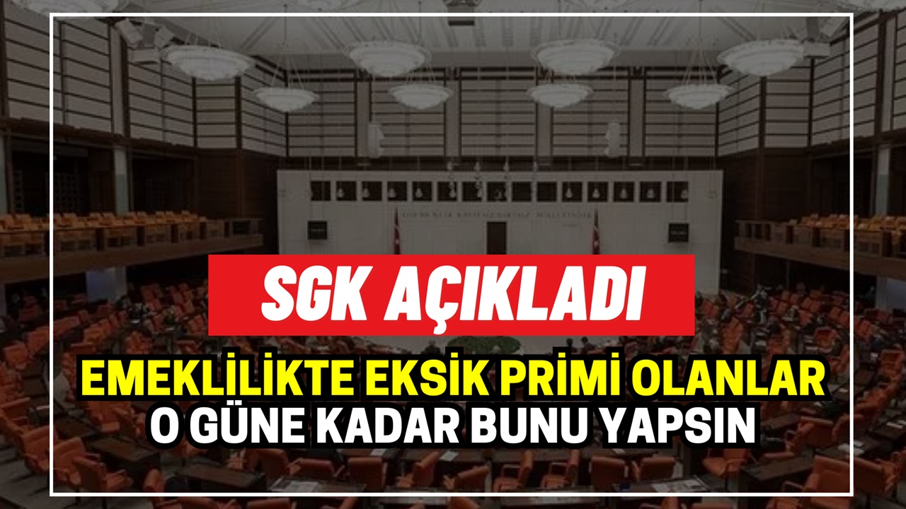 Eksik primi olanlar için son emeklilik şansı! O tarihe kadar bunu yapın