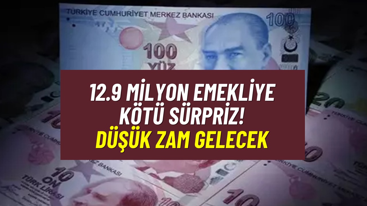 12,9 Milyon Emekliye ŞOK! Maaş zamları hayal kırıklığı