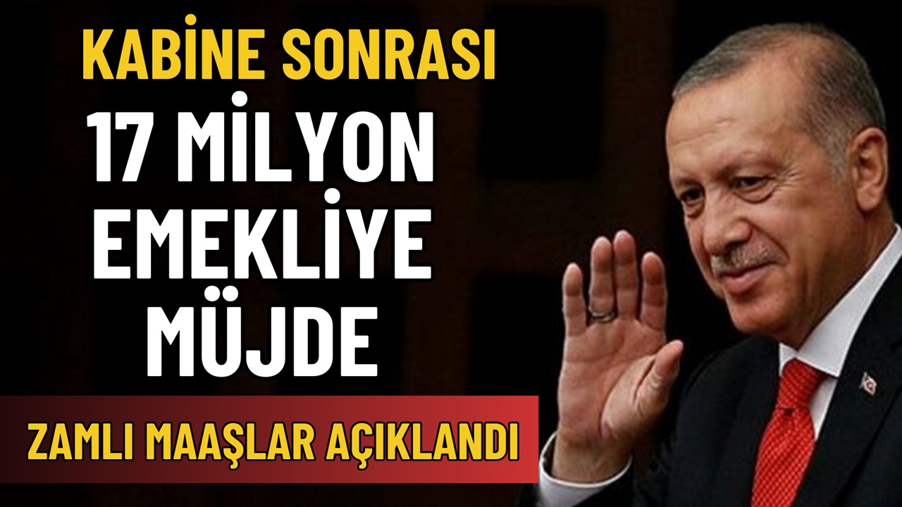 Emeklilerin Alacağı Yeni Zamlı Maaşlar Belli Oldu! Cumhurbaşkanı da Onayladı