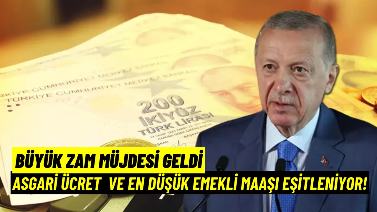 En Düşük Emekli Maaşı Asgari Ücrete Eşitleniyor! Emekliye Büyük Müjde