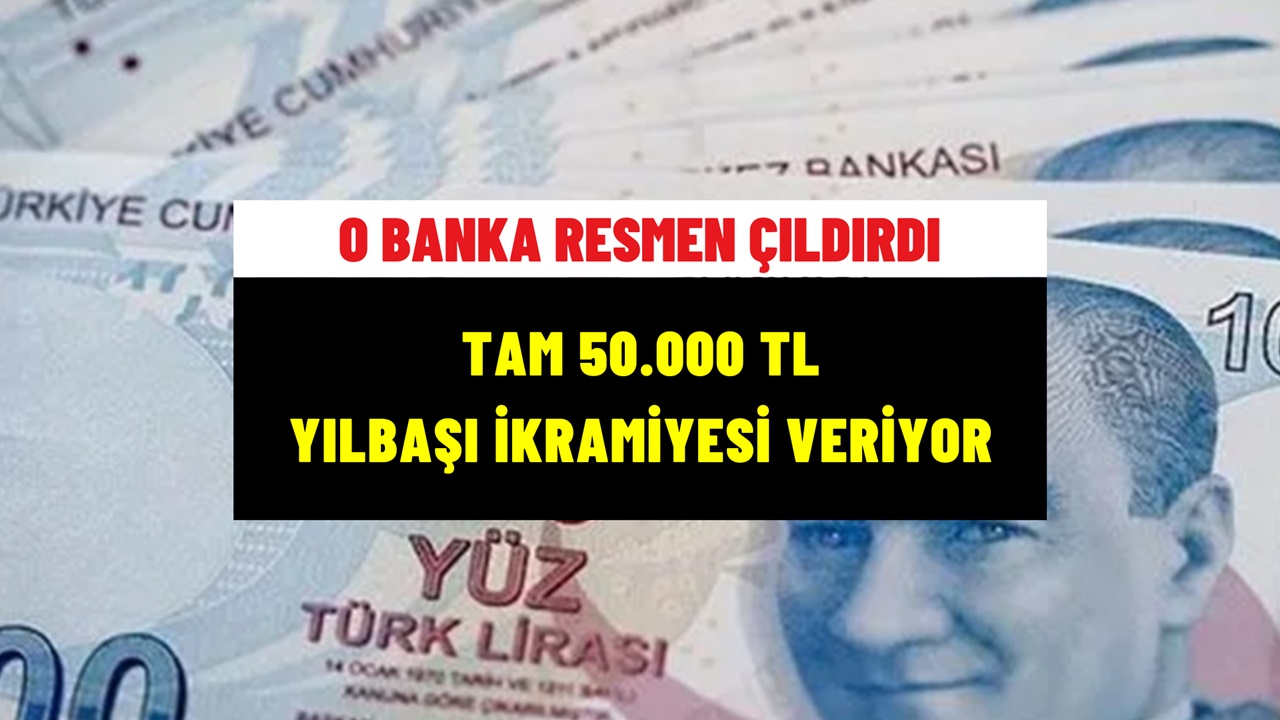 Binlerce çalışana 50.000 TL yılbaşı ikramiyesi müjdesi