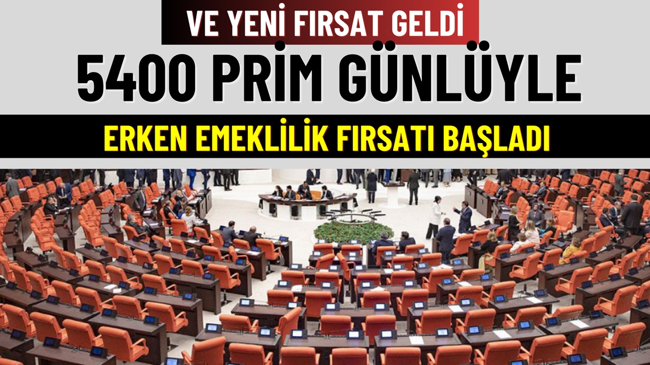 5400 Günle Emeklilik Bileti Çıkıyor! SGK'dan Erken Emeklilik Onayı Geldi