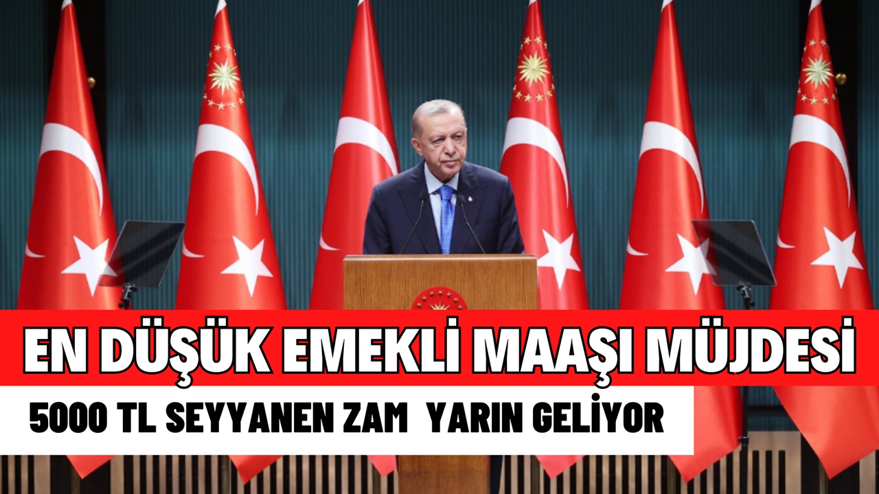 7500 TL maaş alan emekliye 5000 TL seyyanen zam! İşte yeni en düşük emekli maaşı